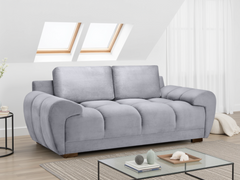 Azzuro Grey Velvet 2 & 3 Seater Sofa Bed
