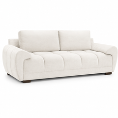 Azzuro Cream Velvet 2 & 3 Seater Sofa Bed