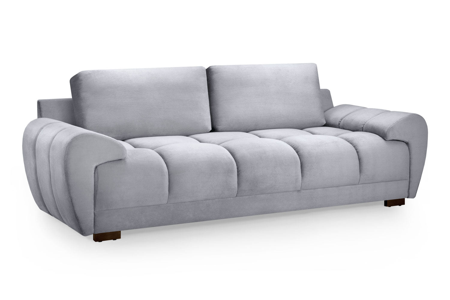 Azzuro Grey Velvet 2 & 3 Seater Sofa Bed