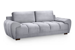 Azzuro Grey Velvet 2 & 3 Seater Sofa Bed