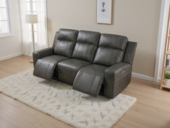 Barcelona Grey 3+2 Electric Recliner Sofa Set