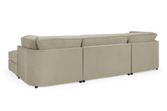 Belgravia Beige U-Shape Corner Sofa