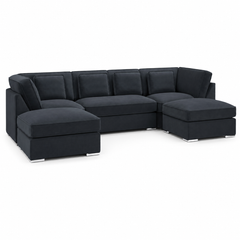 Belgravia Slate U-Shape Corner Sofa
