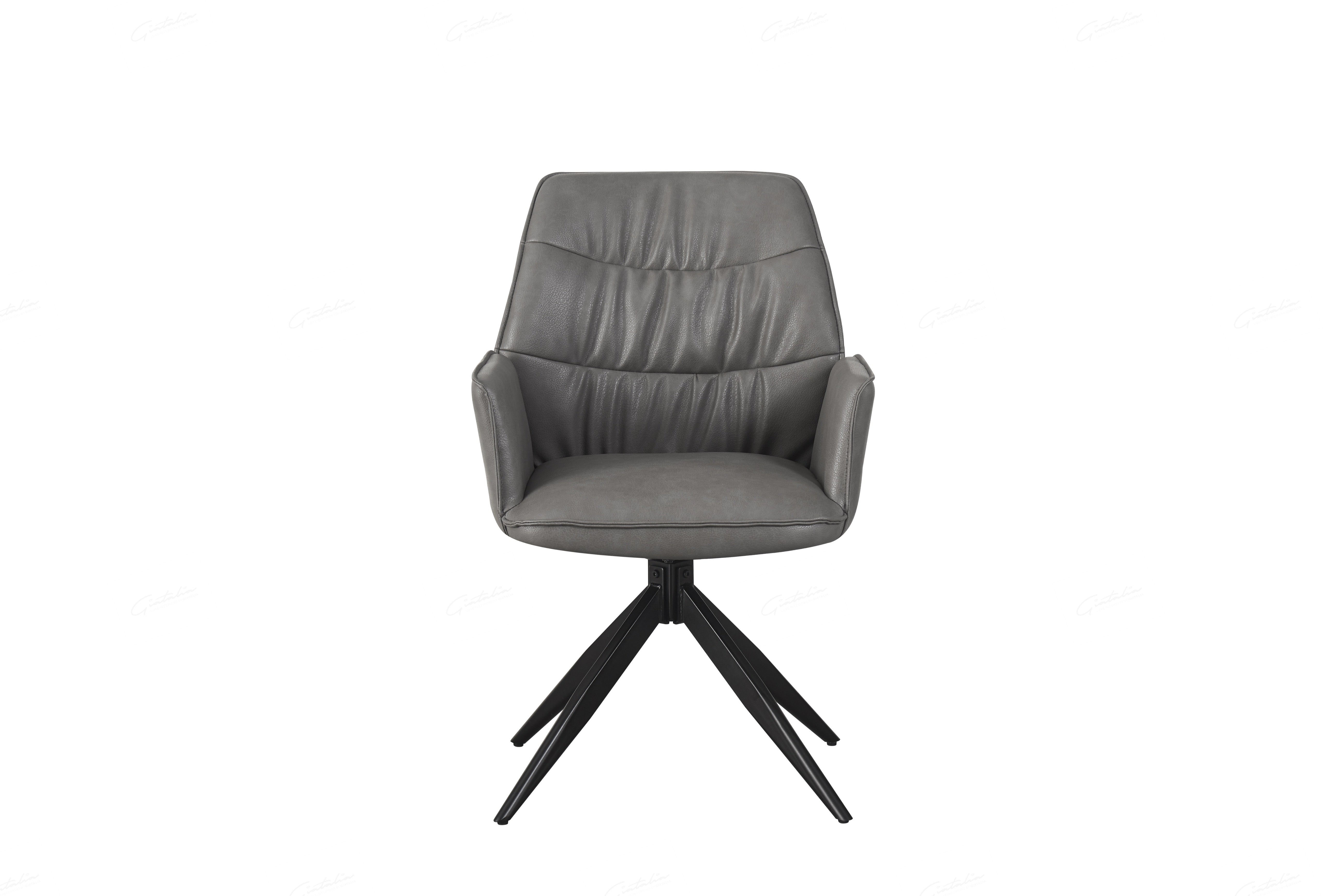 Berlish Storm Grey PU Dining Chairs – Set of 2, 4, 6, 8 or 10