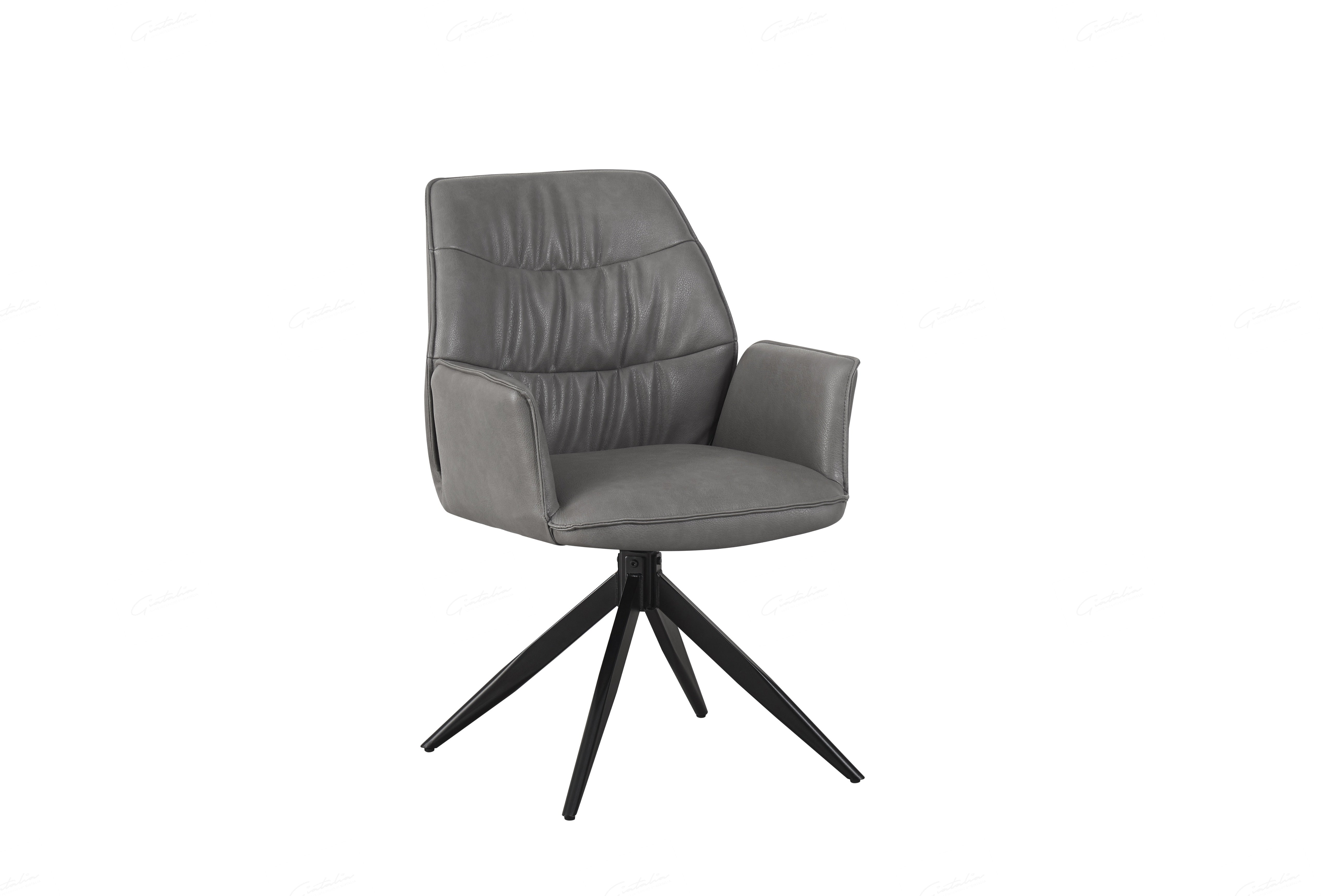 Berlish Storm Grey PU Dining Chairs – Set of 2, 4, 6, 8 or 10