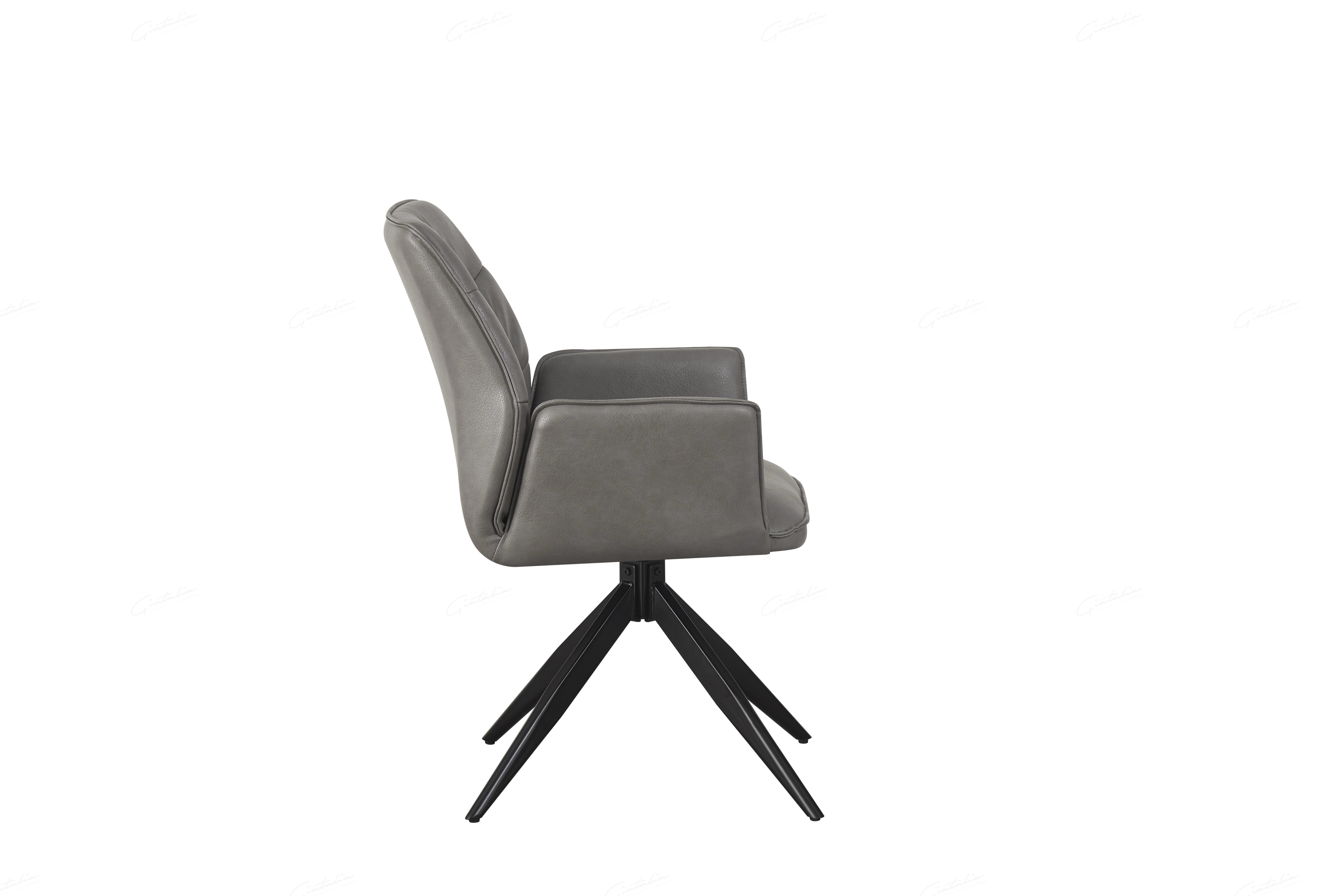 Berlish Storm Grey PU Dining Chairs – Set of 2, 4, 6, 8 or 10