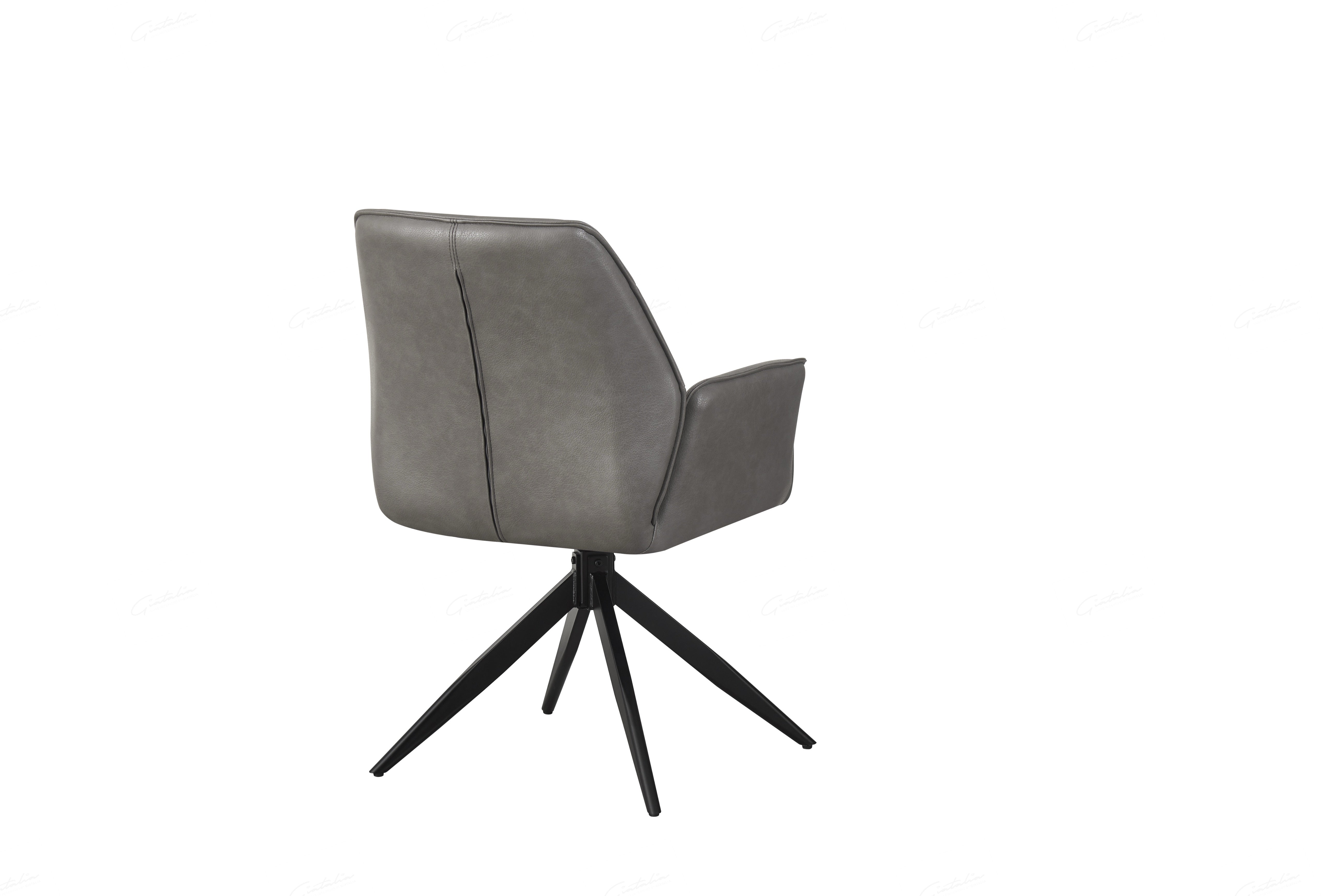 Berlish Storm Grey PU Dining Chairs – Set of 2, 4, 6, 8 or 10
