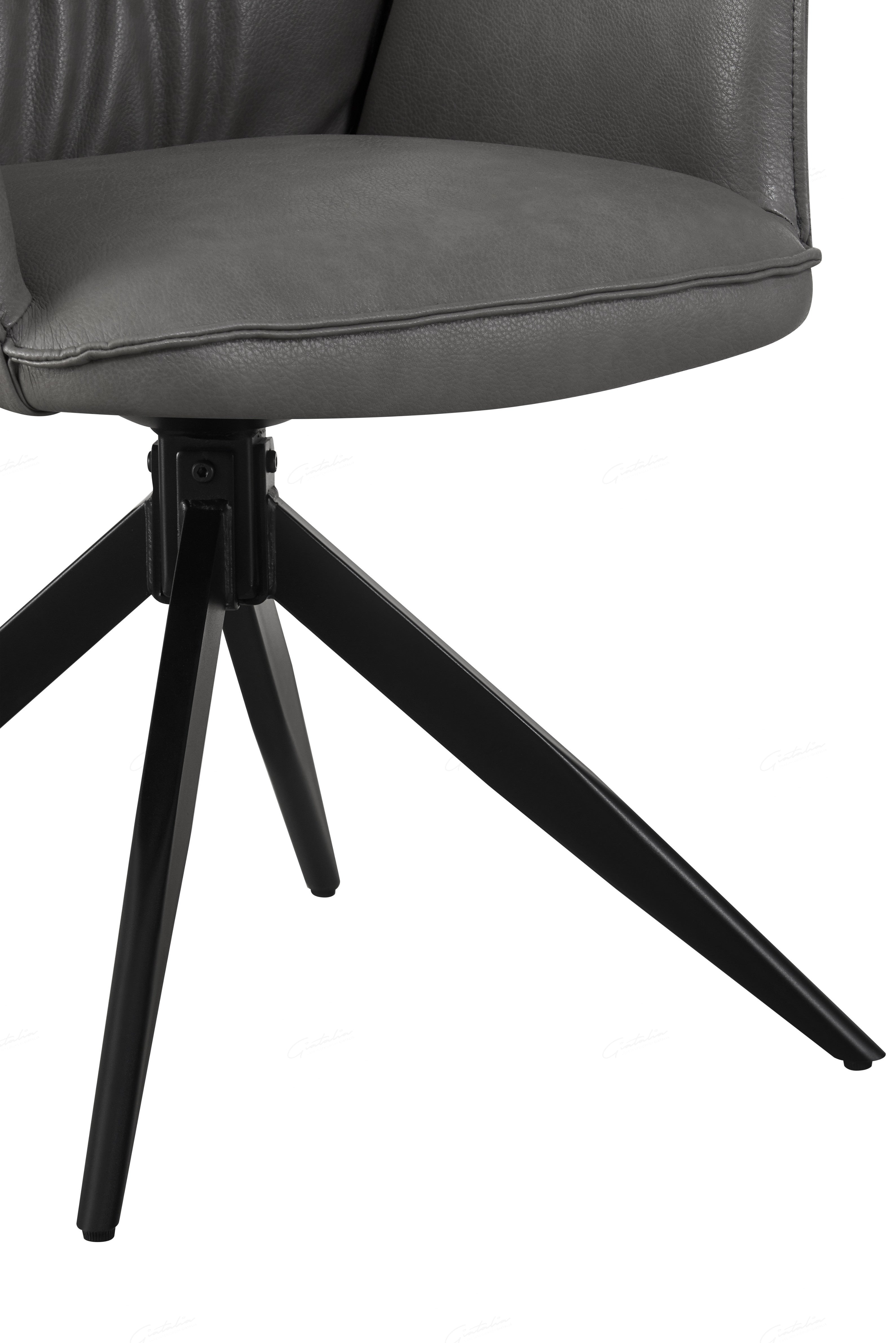 Berlish Storm Grey PU Dining Chairs – Set of 2, 4, 6, 8 or 10