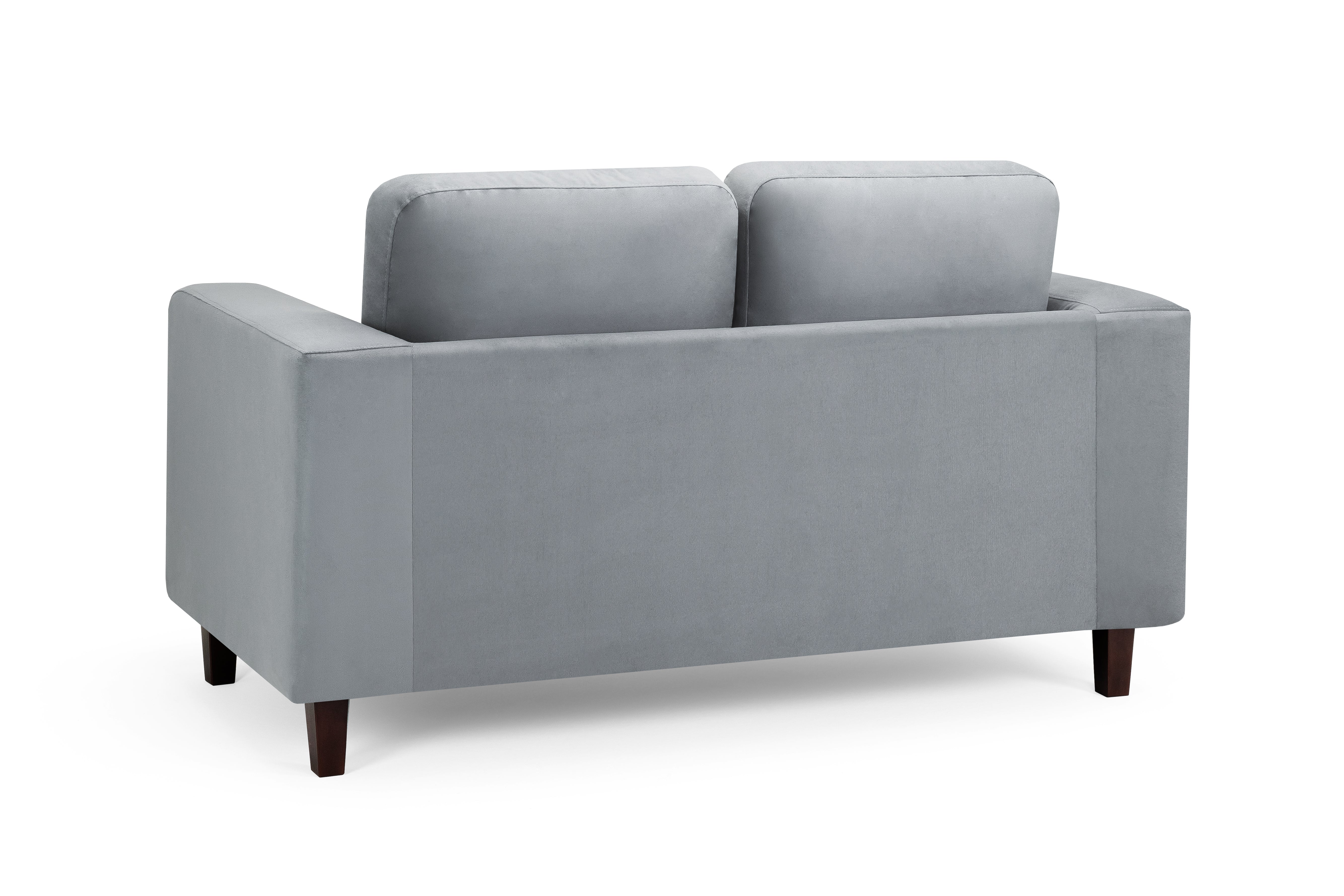 Box Grey 3+2 Fabric Sofa Set