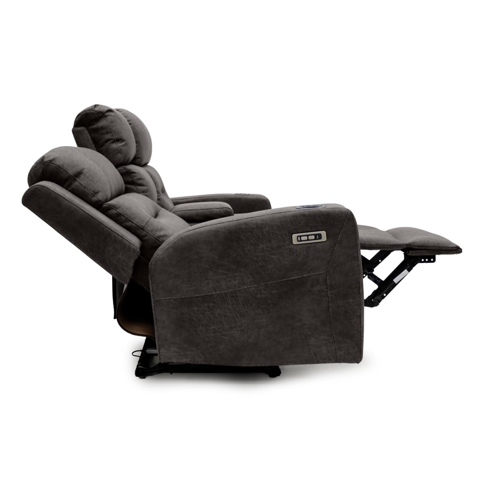 C-Love Tech Brown Electric Recliner Sofa