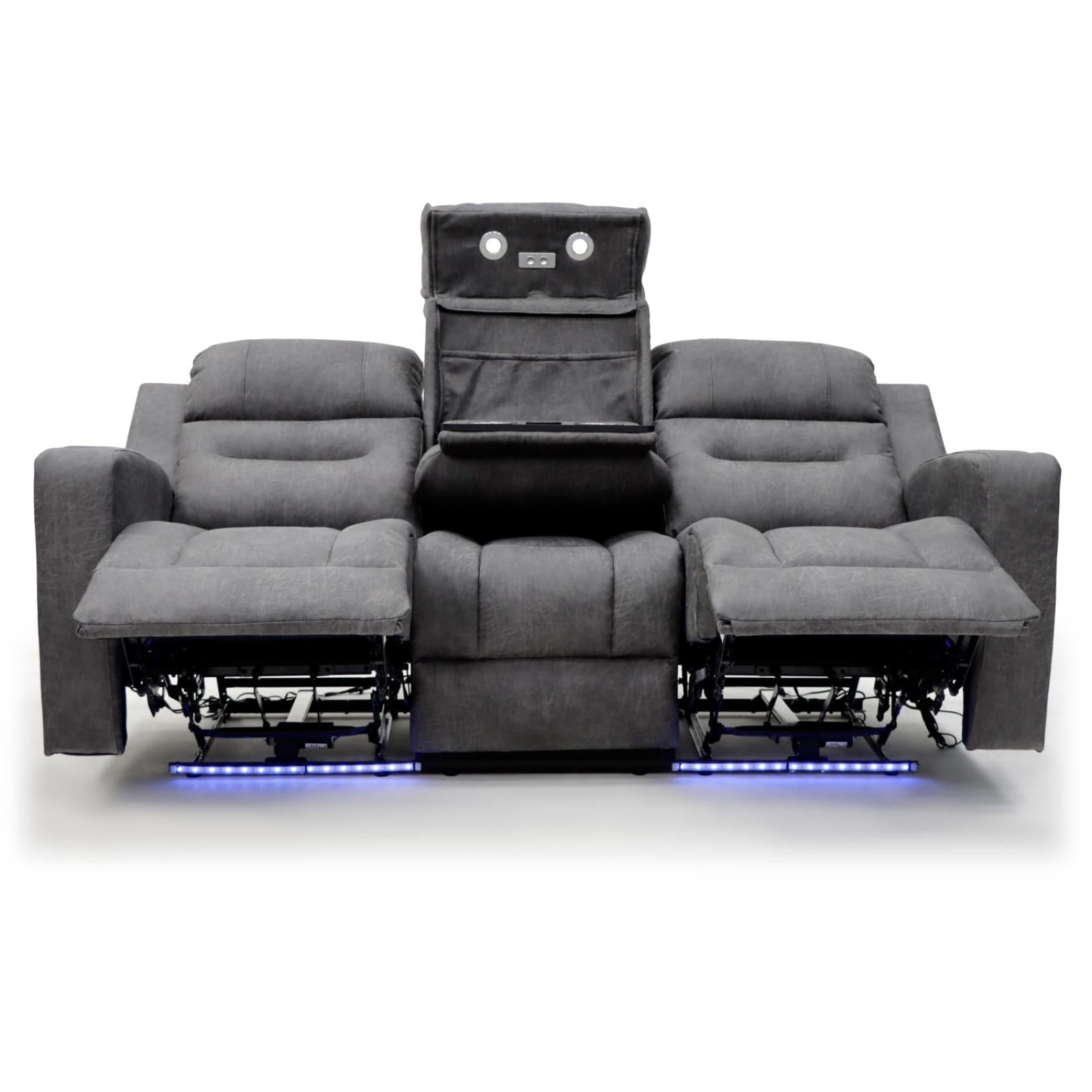 C-Love Tech Grey Electric Recliner Sofa