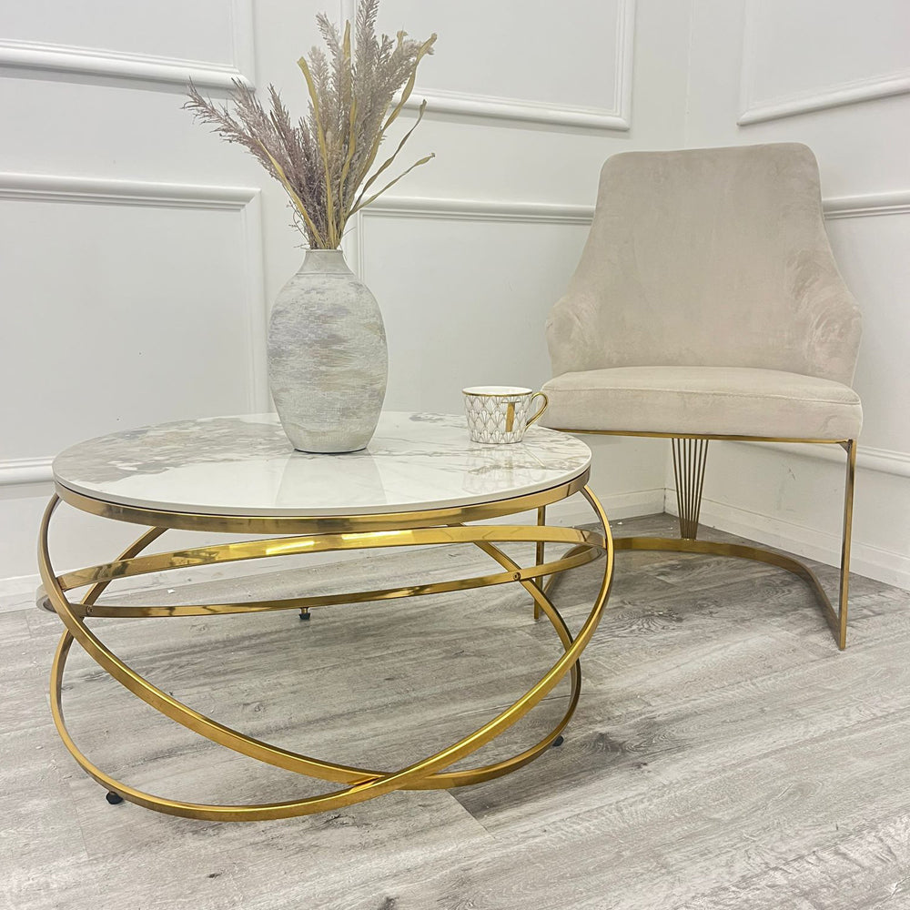 Chelmsford Velvet Dining Chair-Chrome Legs