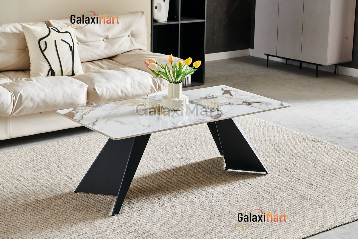 Chicago 160cm-200cm Cream & Gold Extendable Dining Table with Velvet Dining Chairs