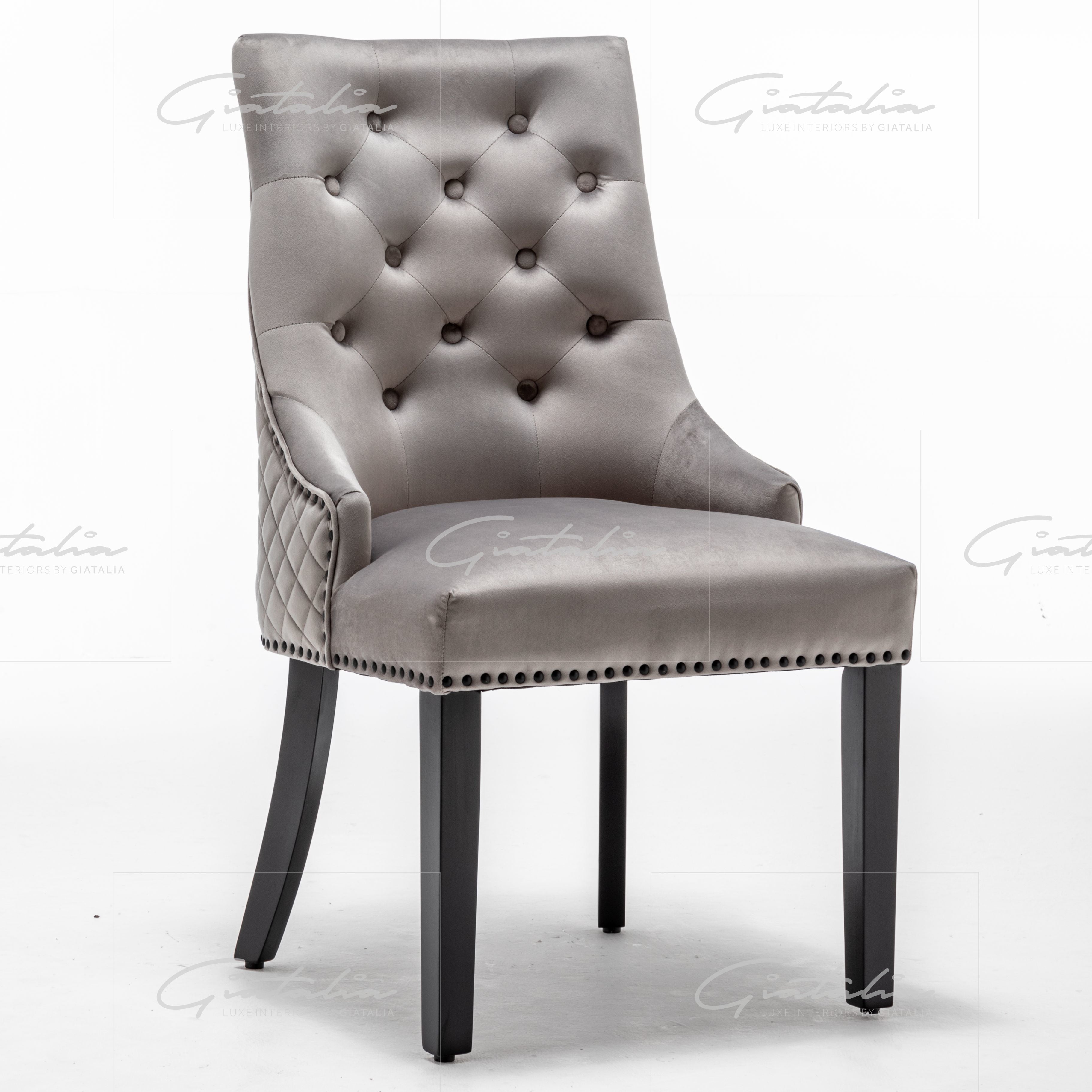 Cambridge Light Grey Dining Chairs – Set of 2, 4, 6, 8 or 10