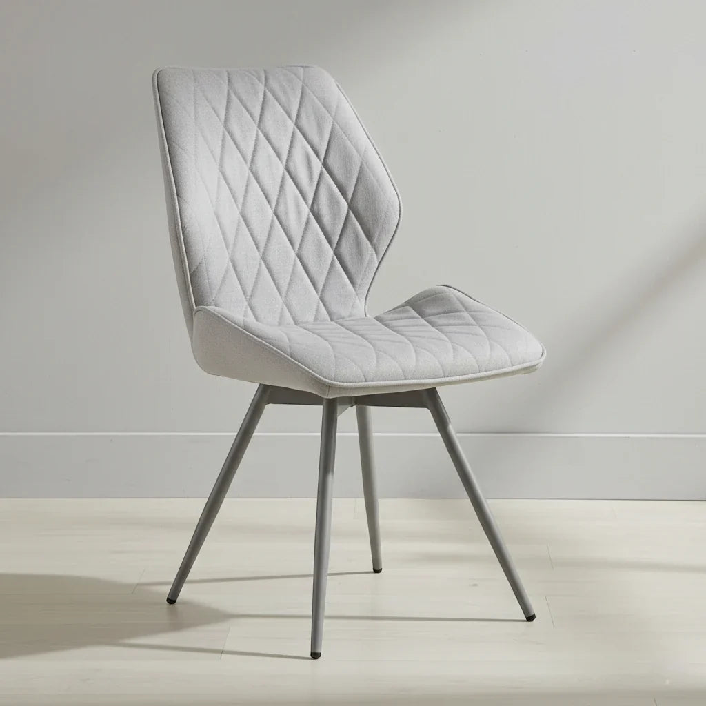 Cambridge Grey Dining Chair | Comfortable Upholstered Seat