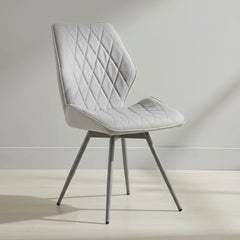 Cambridge Grey Dining Chair | Comfortable Upholstered Seat