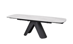 Cameo Extending Dining Table 6 Seater Solid Wood