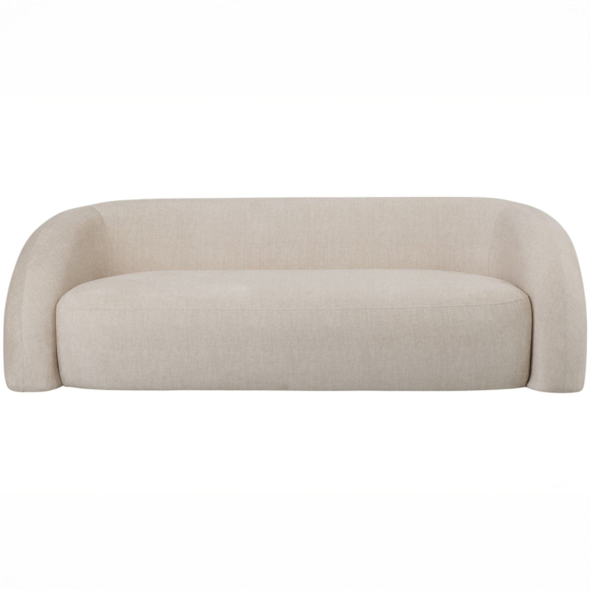 Casa Neutral 2-Seater Velvet Sofa