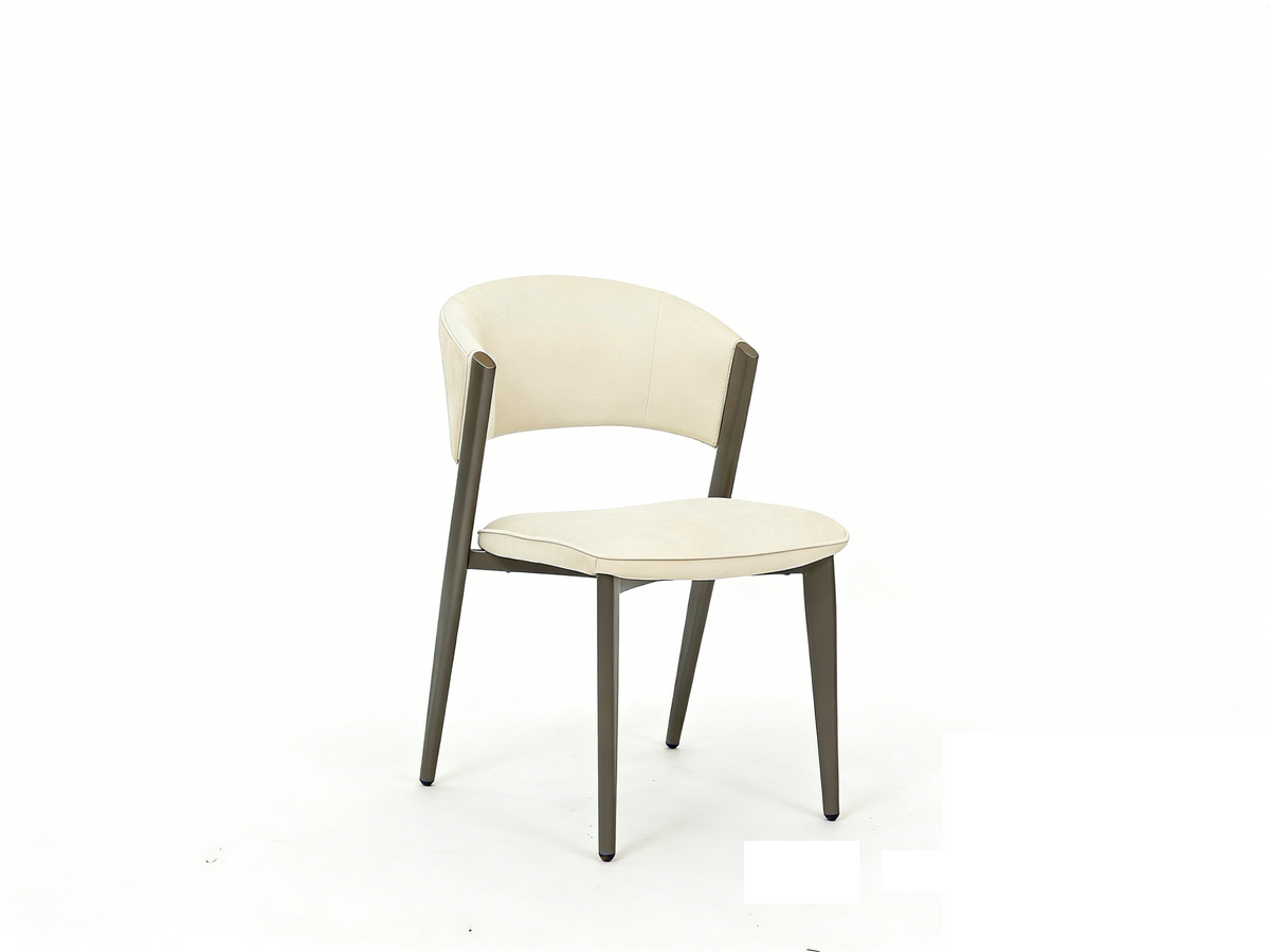Catello Walnut & Cream Dining Chairs – Set of 2, 4, 6, 8 or 10