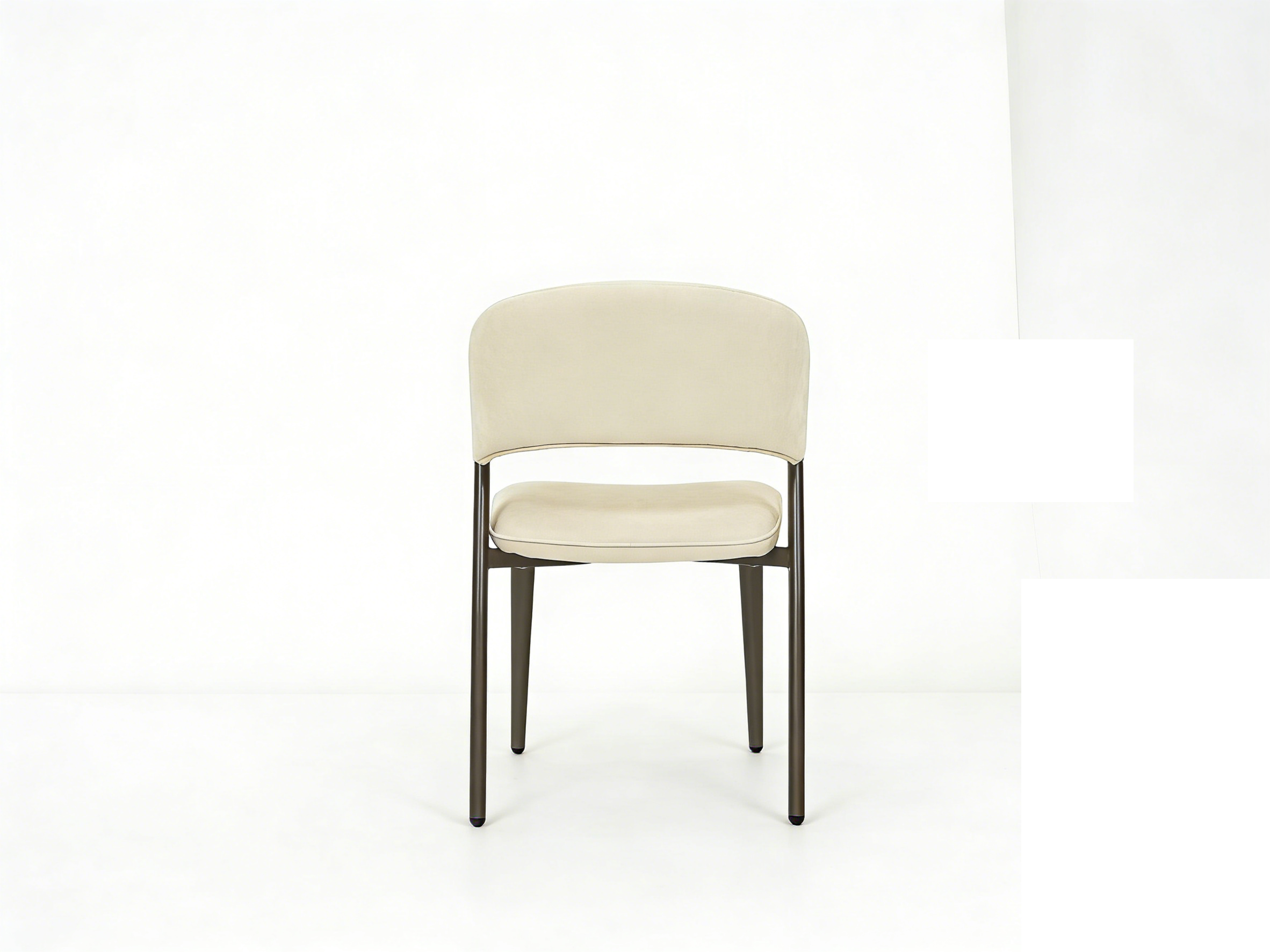Catello Walnut & Cream Dining Chairs – Set of 2, 4, 6, 8 or 10