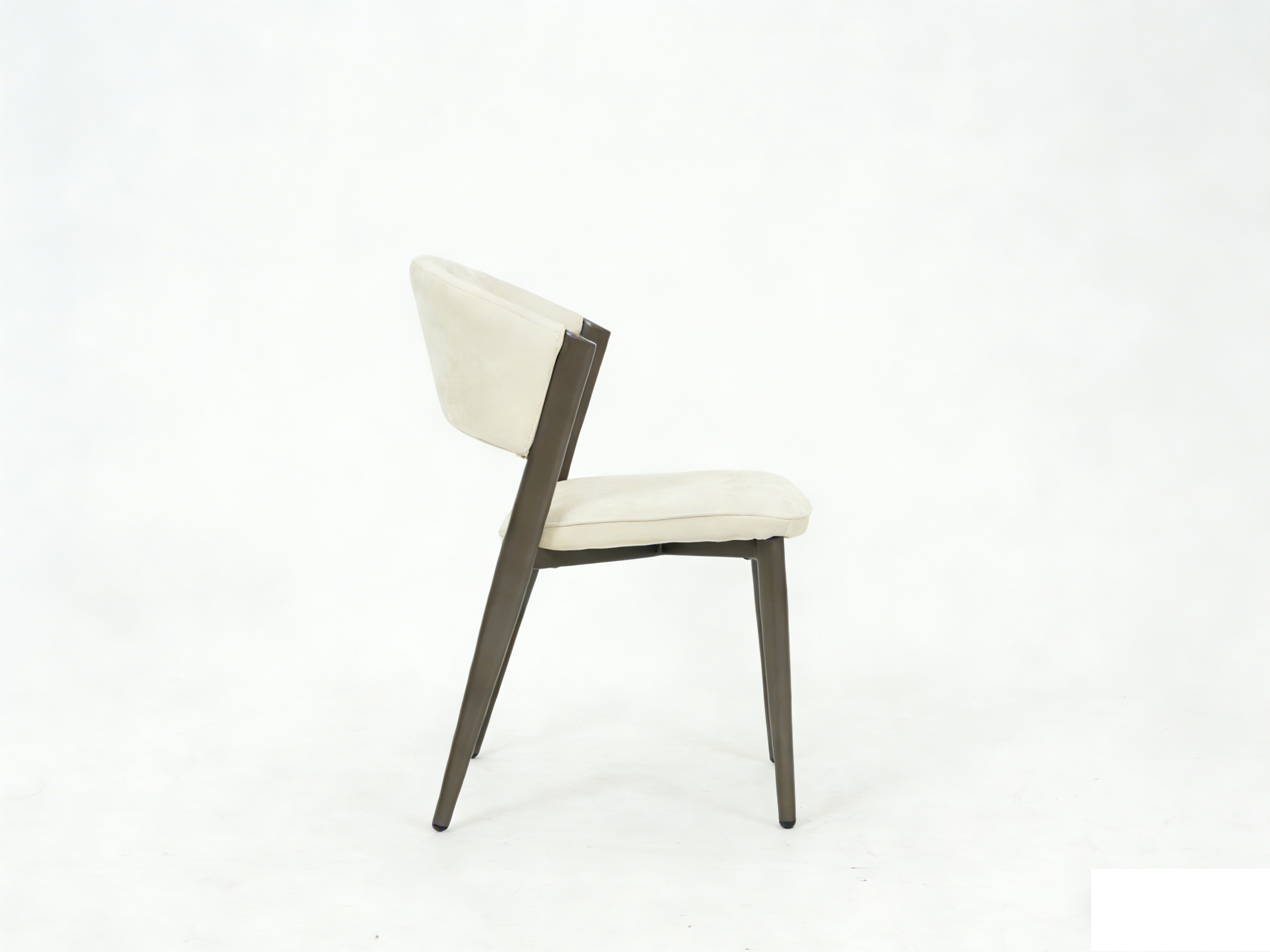 Catello Walnut & Cream Dining Chairs – Set of 2, 4, 6, 8 or 10