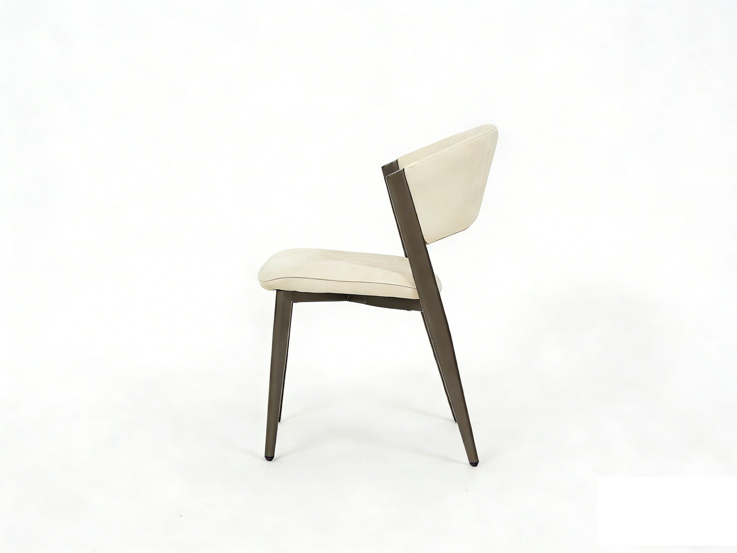 Catello Walnut & Cream Dining Chairs – Set of 2, 4, 6, 8 or 10