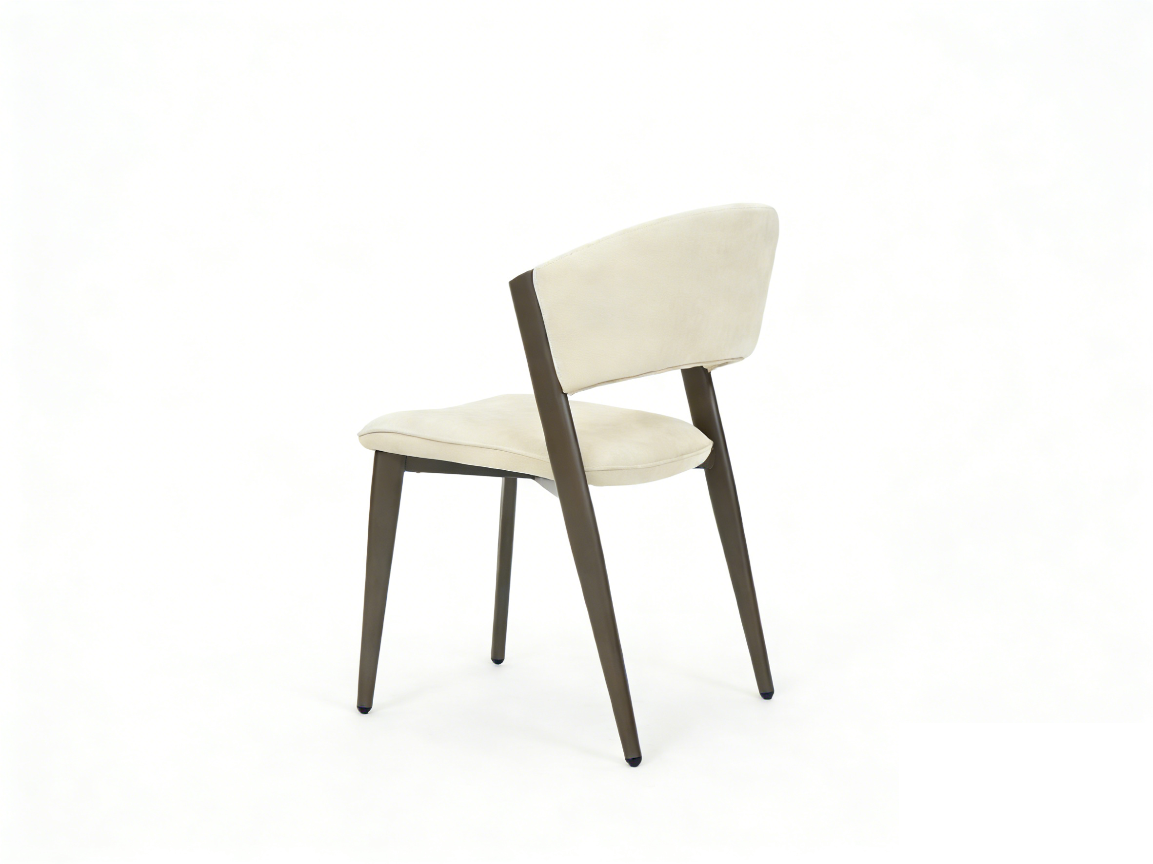 Catello Walnut & Cream Dining Chairs – Set of 2, 4, 6, 8 or 10