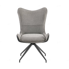 Cayman Light & Dark Grey Contrasting Fabric Dining Chairs – Set of 2, 4, 6, 8 or 10