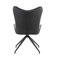 Cayman Light & Dark Grey Contrasting Fabric Dining Chairs – Set of 2, 4, 6, 8 or 10