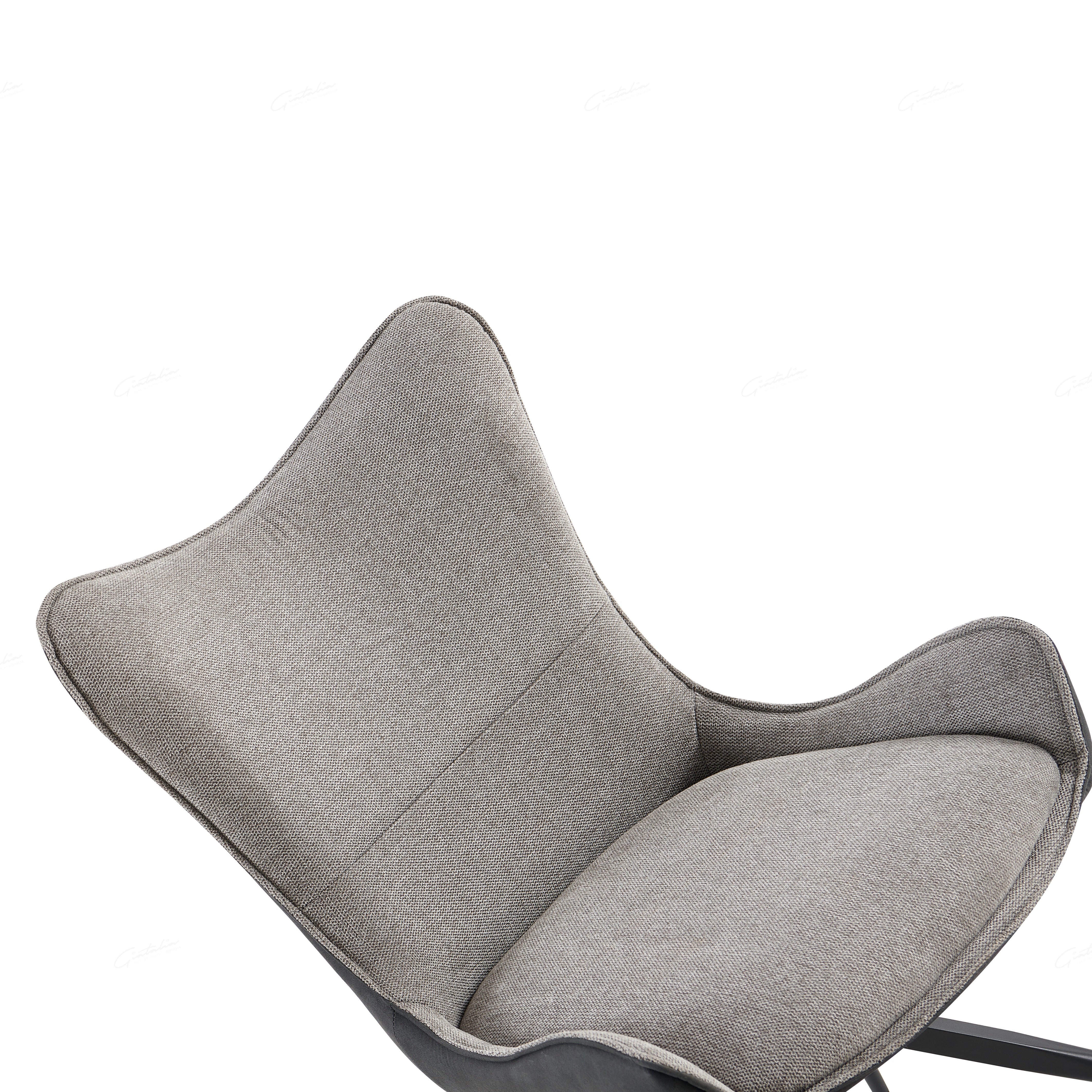 Cayman Light & Dark Grey Contrasting Fabric Dining Chairs – Set of 2, 4, 6, 8 or 10