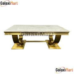 Arriana 120cm Gold Coffee Table