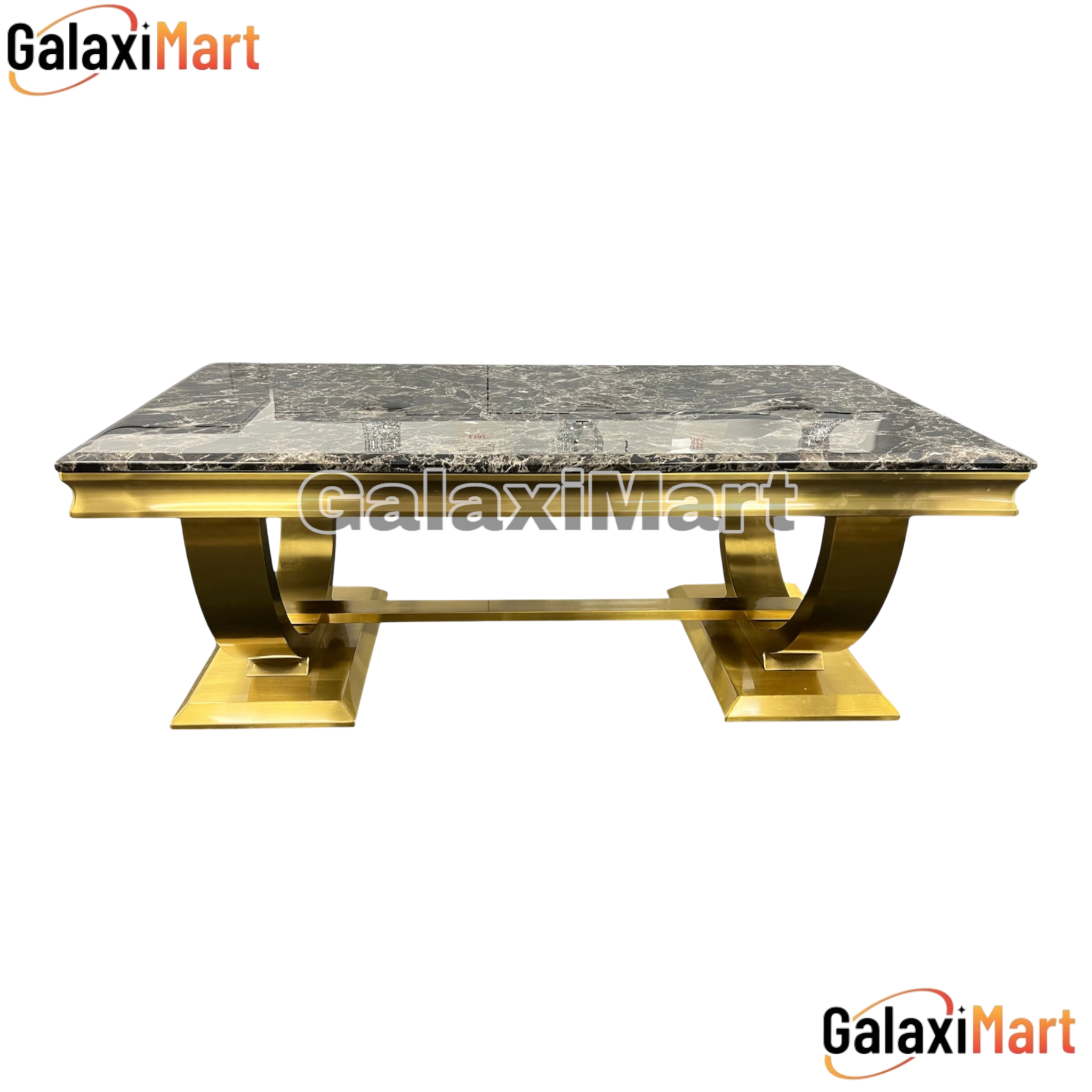 Arriana 120cm Gold Coffee Table