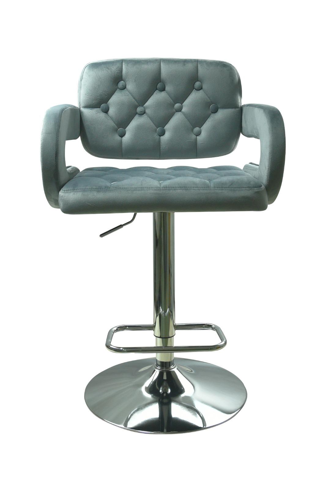 Chesterfield Luxury Bar Stool | Adjustable Swivel Kitchen Seating