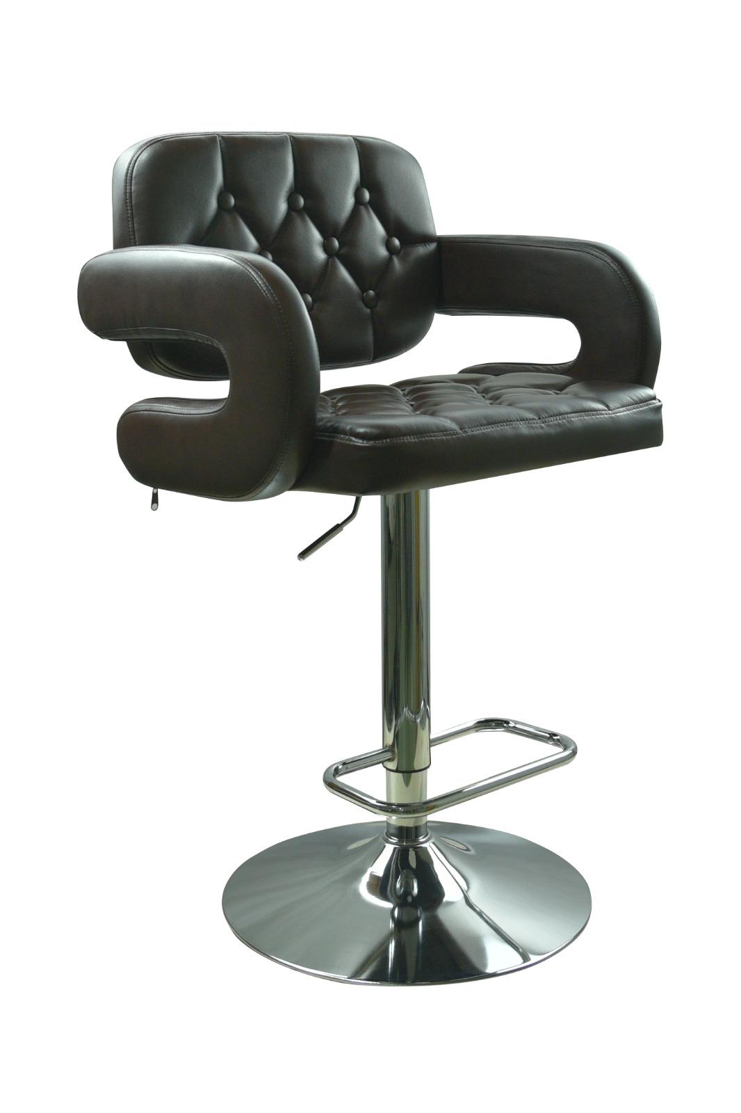 Chesterfield Luxury Bar Stool | Adjustable Swivel Kitchen Seating