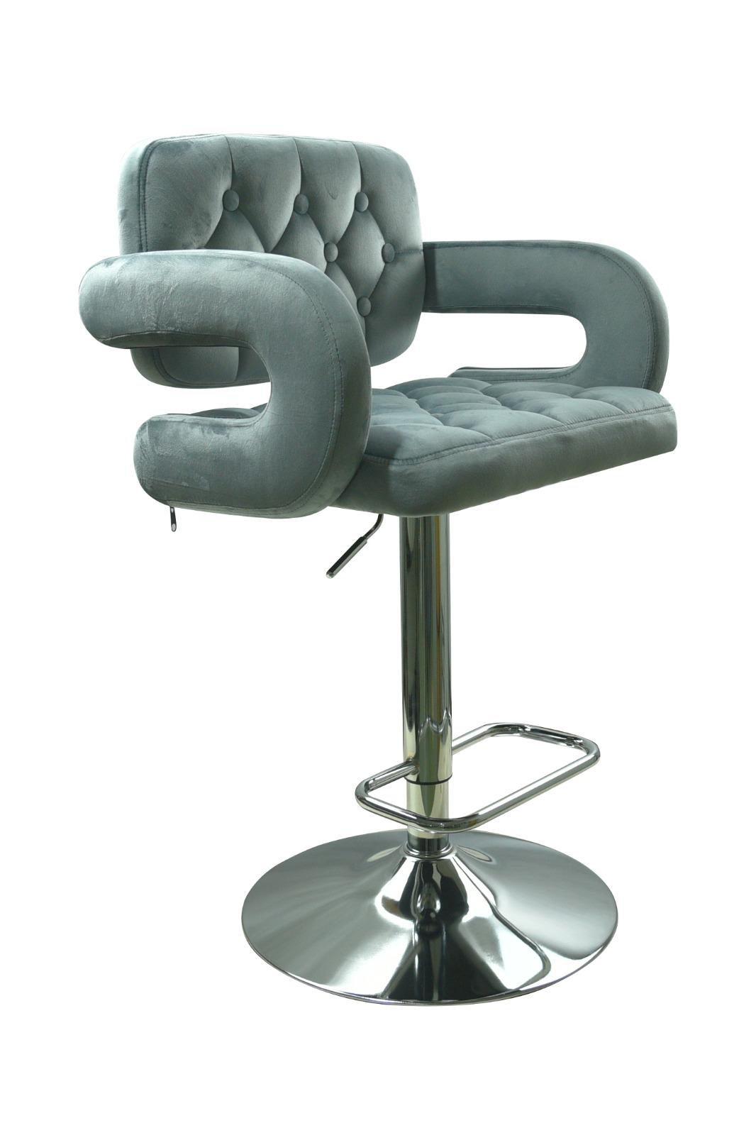 Chesterfield Luxury Bar Stool | Adjustable Swivel Kitchen Seating