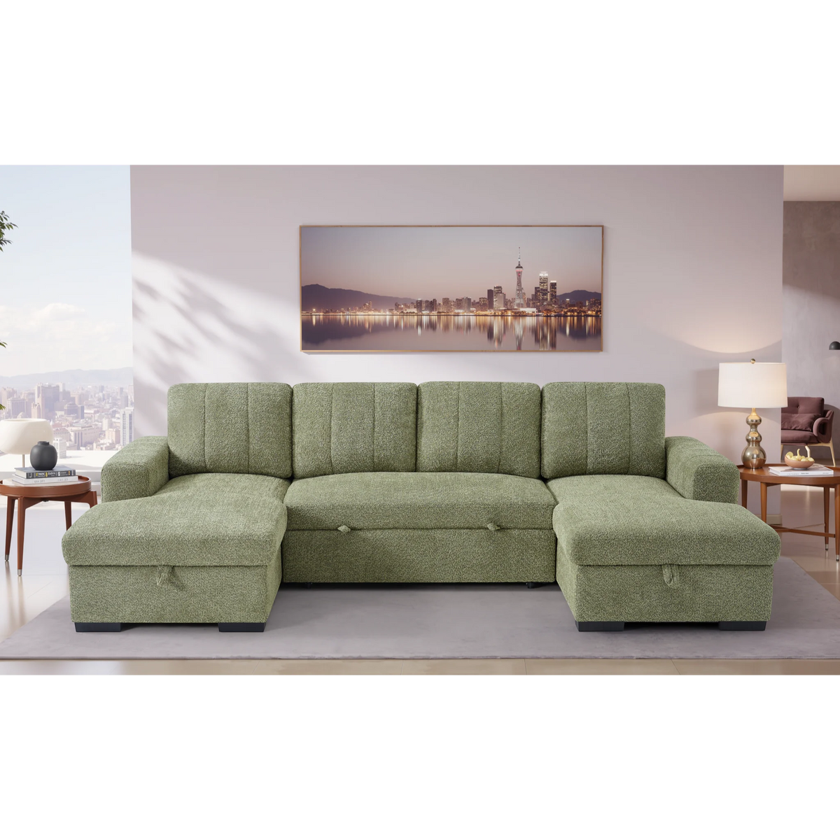 Como Olive U-Shape Sofa Bed