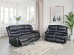 Conrad Black Manual Recliner Sofa