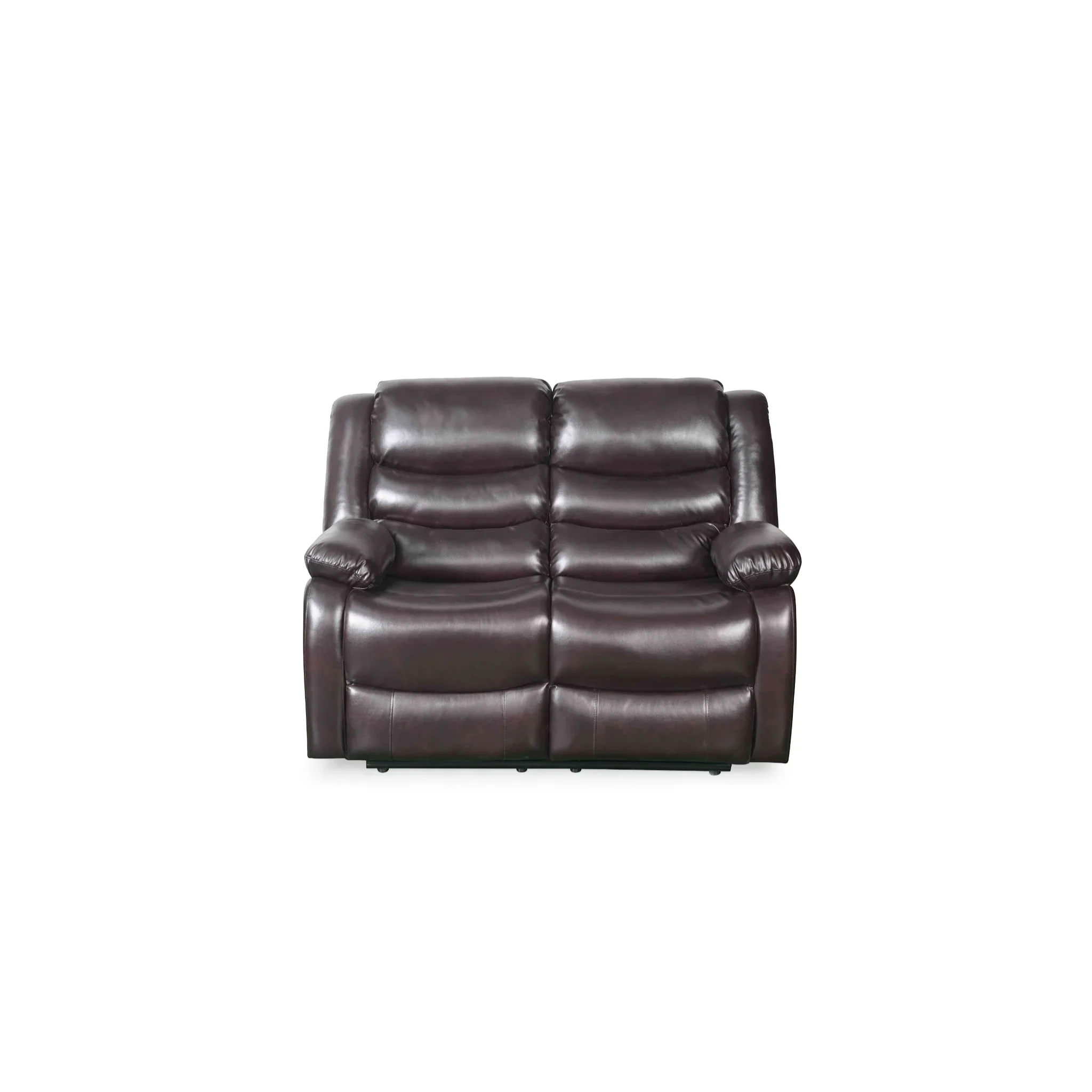 Conrad Brown Manual Recliner Sofa