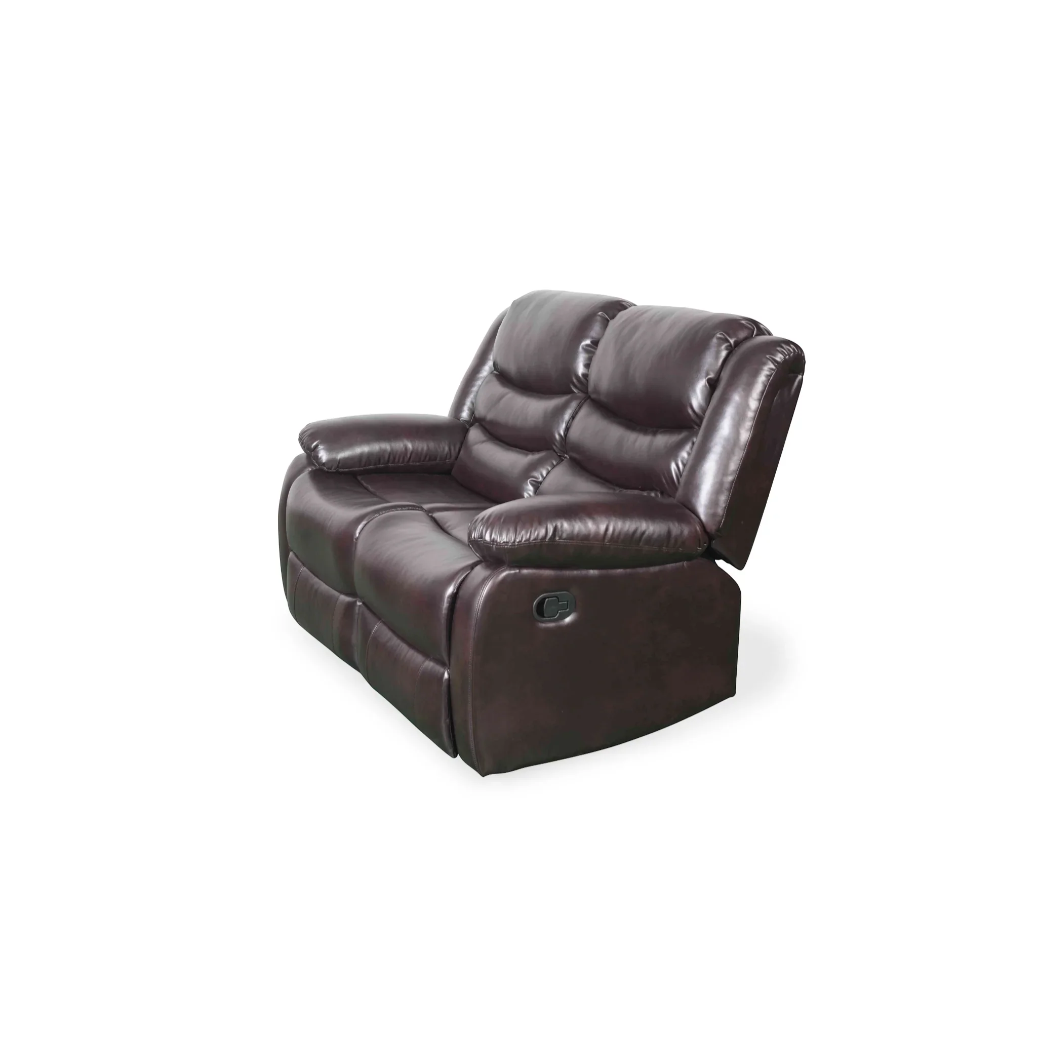 Conrad Brown Manual Recliner Sofa