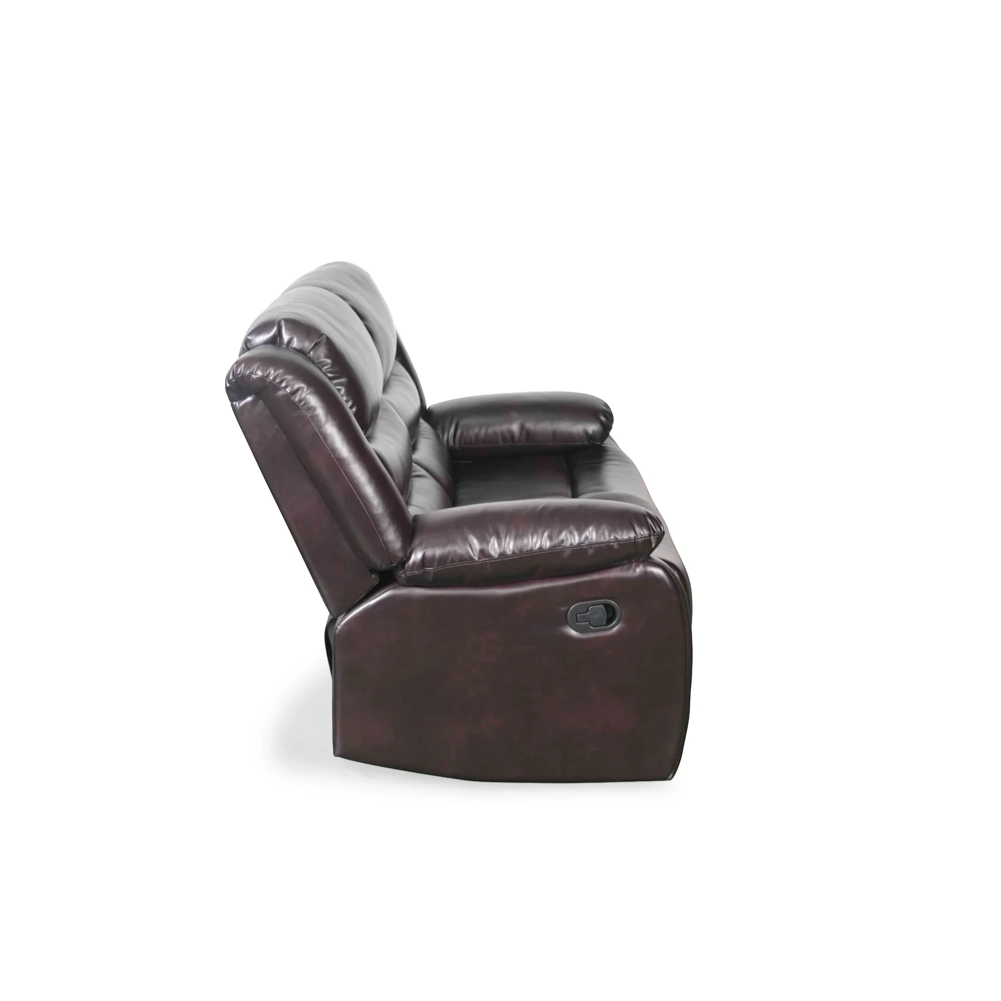 Conrad Brown Manual Recliner Sofa