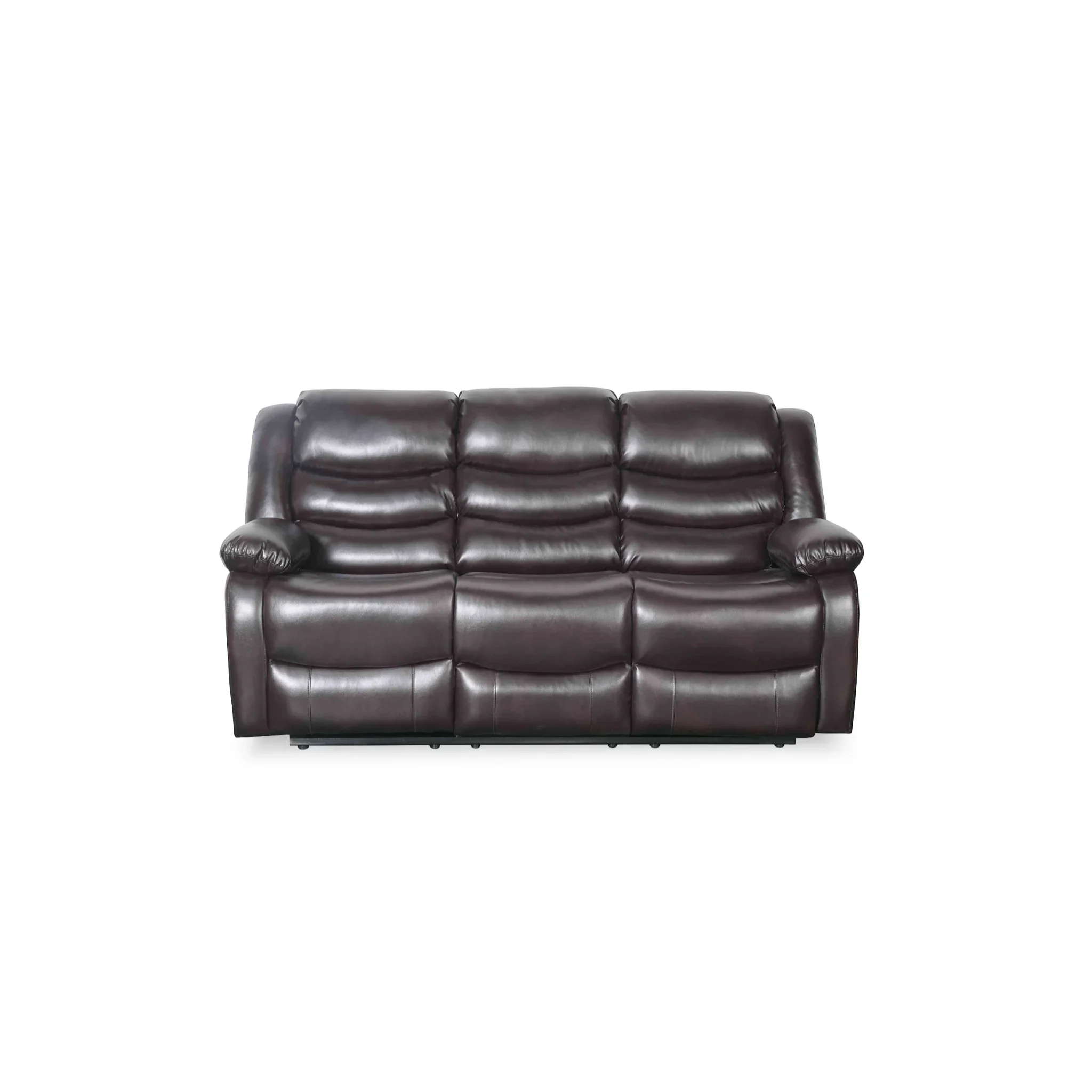 Conrad Brown Manual Recliner Sofa