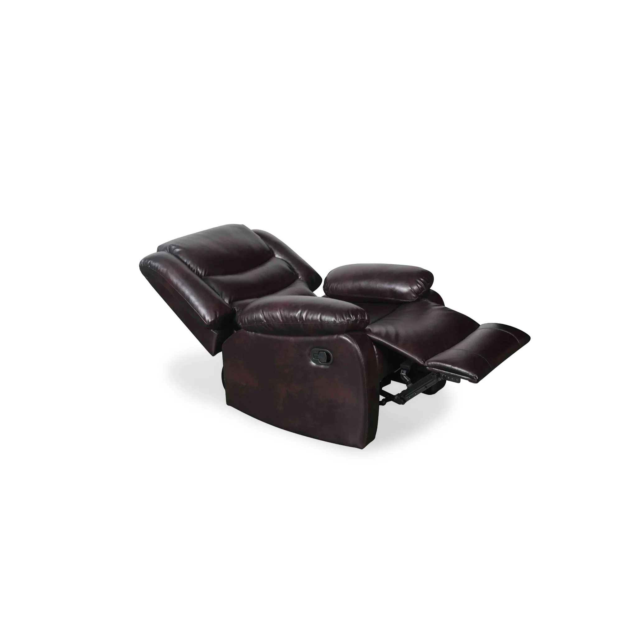 Conrad Brown Manual Recliner Sofa