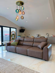 Conway Electric Sofa Coffee 3 Seater