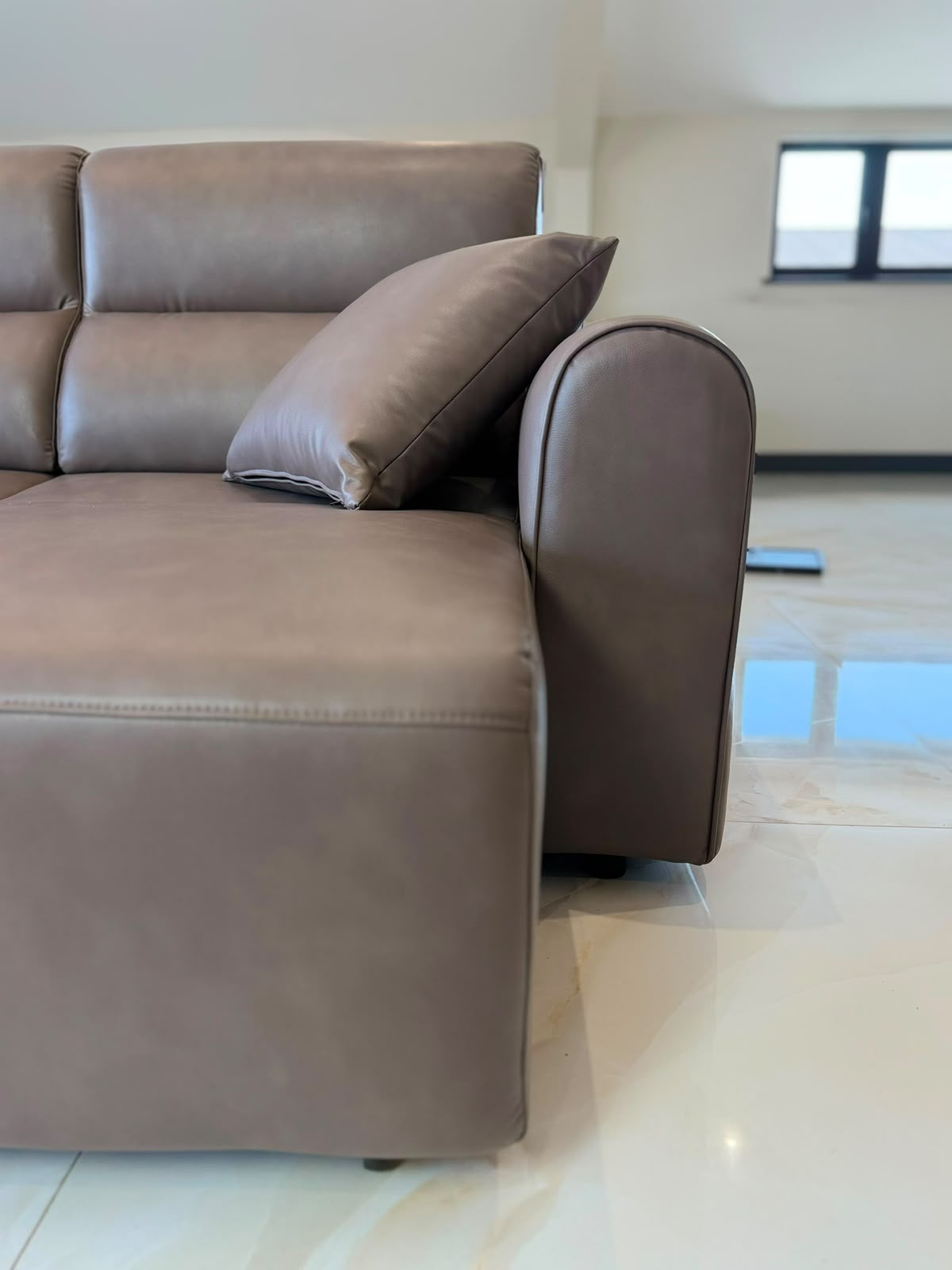 Conway Electric Sofa Coffee 3 Seater