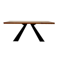 Axel 1.8 Dining Table – Modern 6 Seater Solid Wood Dining Table for Dining Room