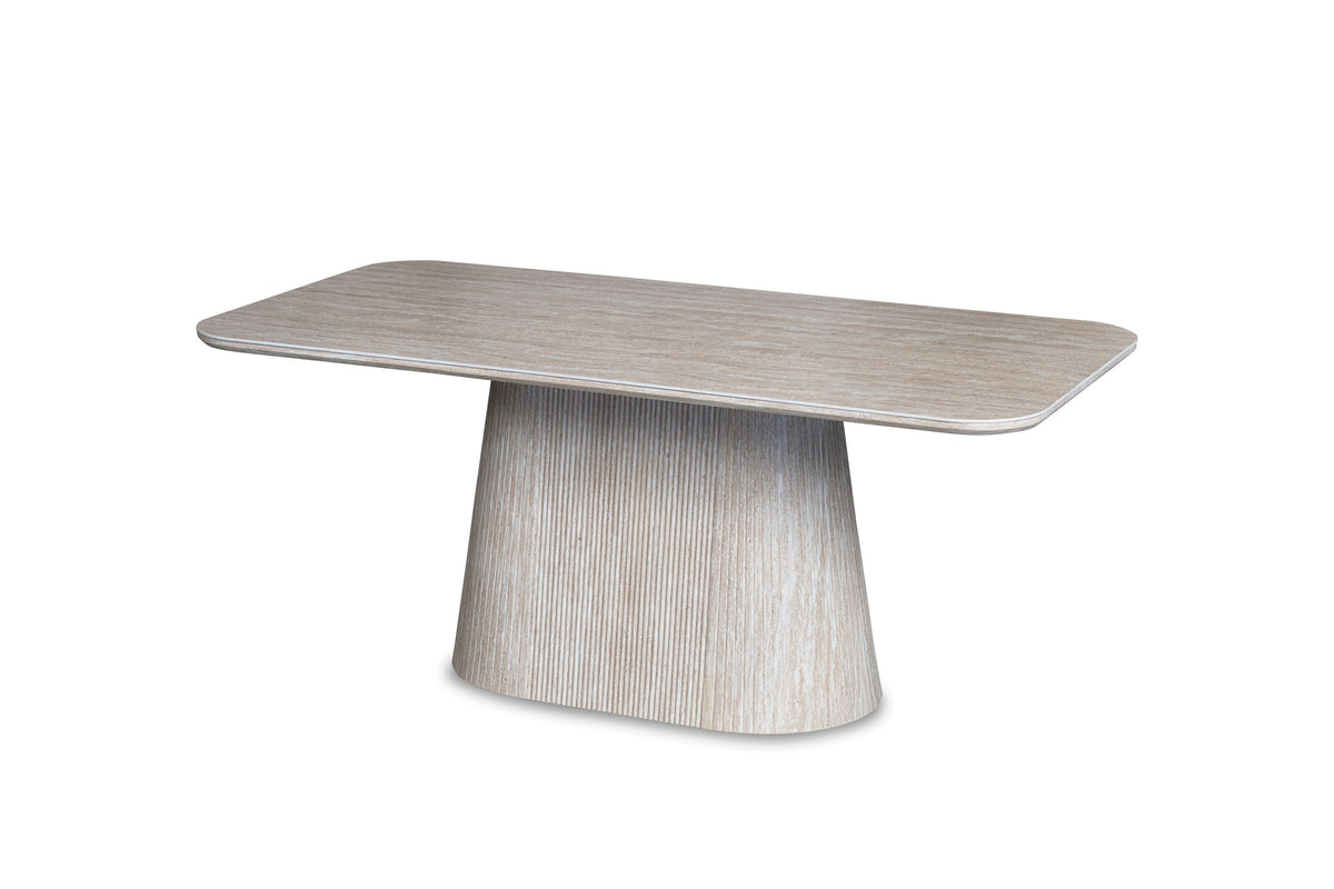 Bianca Beige Ceramic Marble Coffee Table