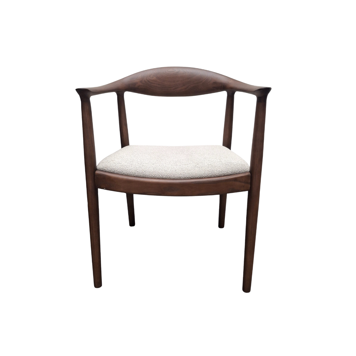 Cheshire Ceramic Extending Dining Table with Fern Walnut Chairs
