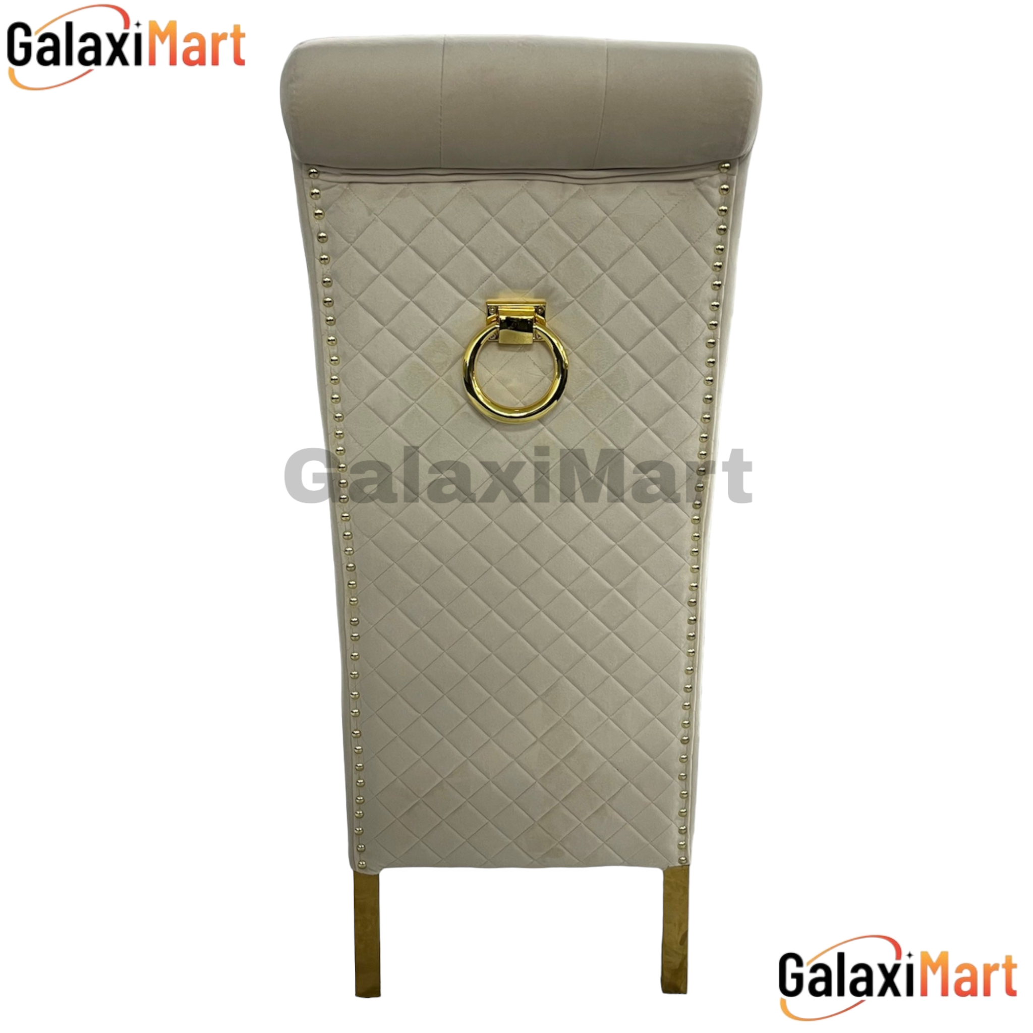 180cm Marble Ceramic Dining Table Set with Velvet Ring Knocker Chairs - 4, 6, 8 Seater Dining Set