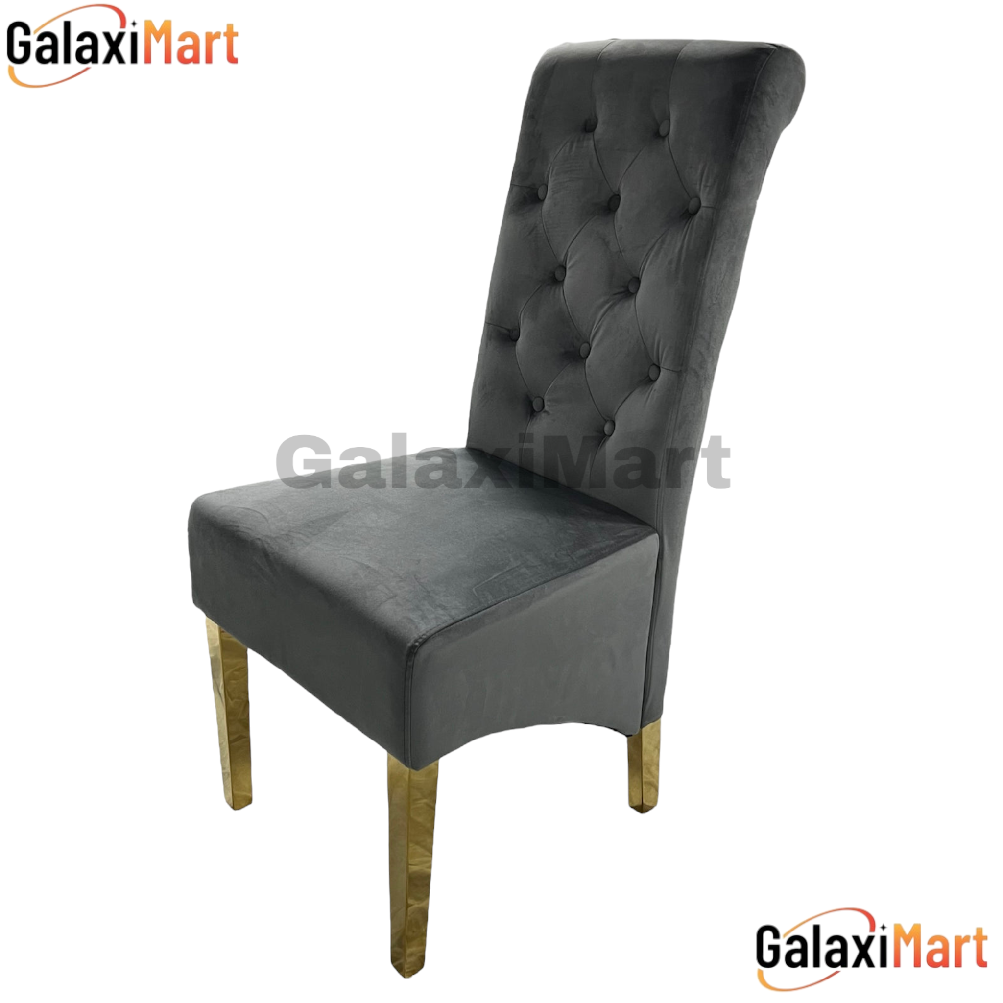 180cm Marble Ceramic Dining Table Set with Velvet Ring Knocker Chairs - 4, 6, 8 Seater Dining Set