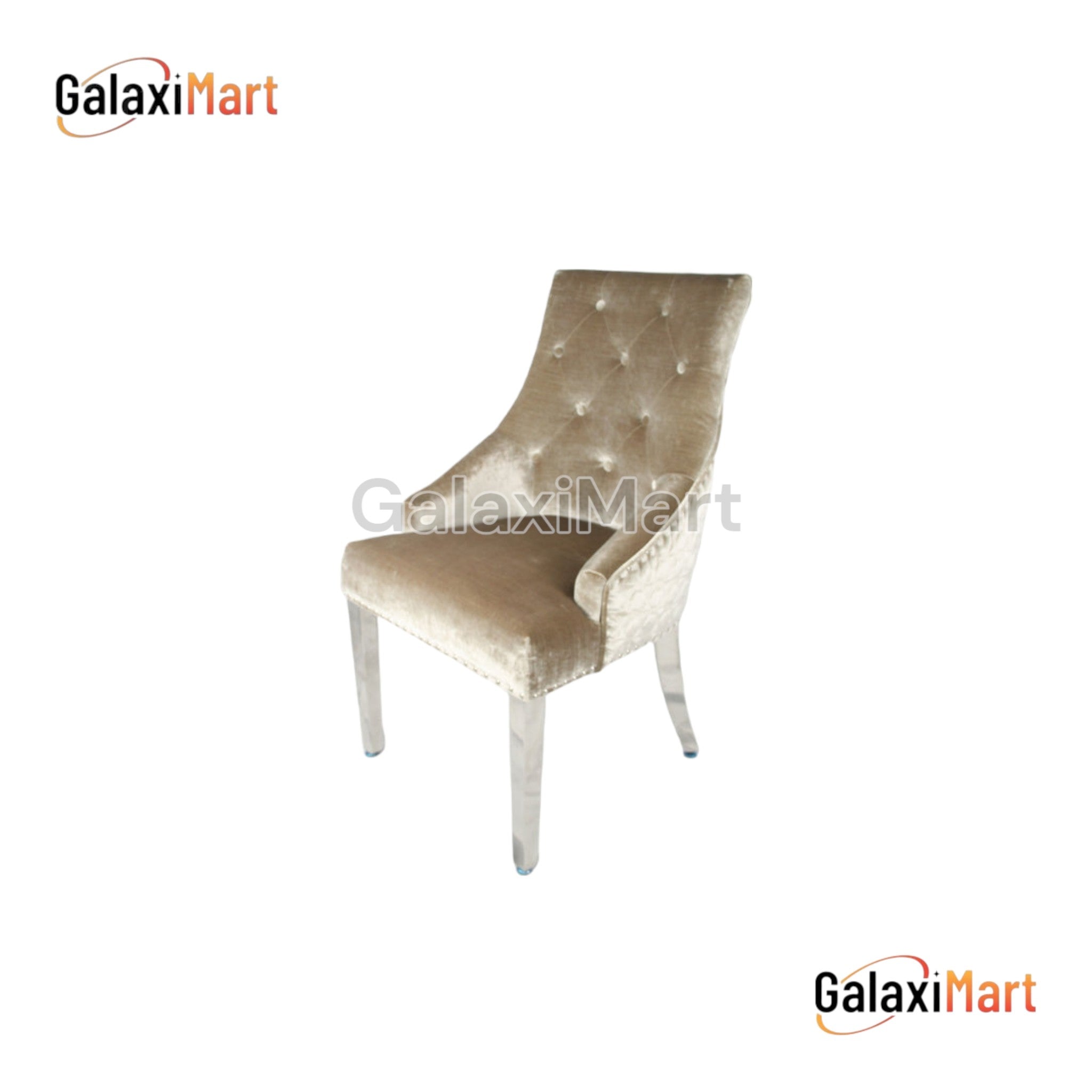 Arianna 150/180/200cm Brown Marble Dining Table with Beige Velvet Dining Chairs – Luxury Dining Set